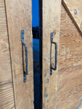Barn door handles