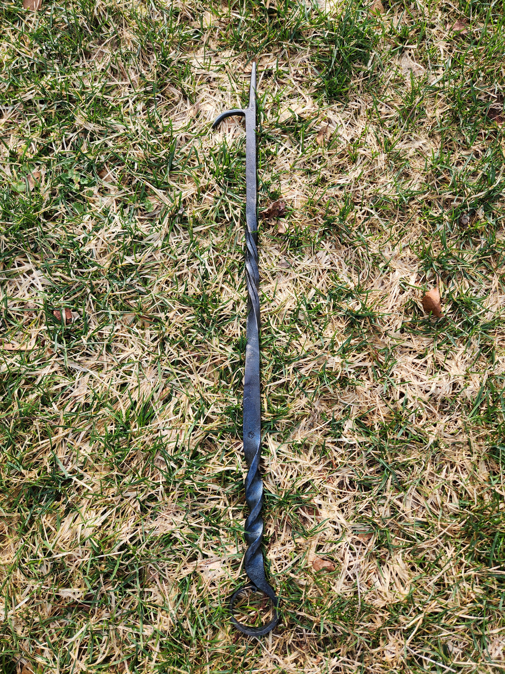 Campfire/fire pit fire poker