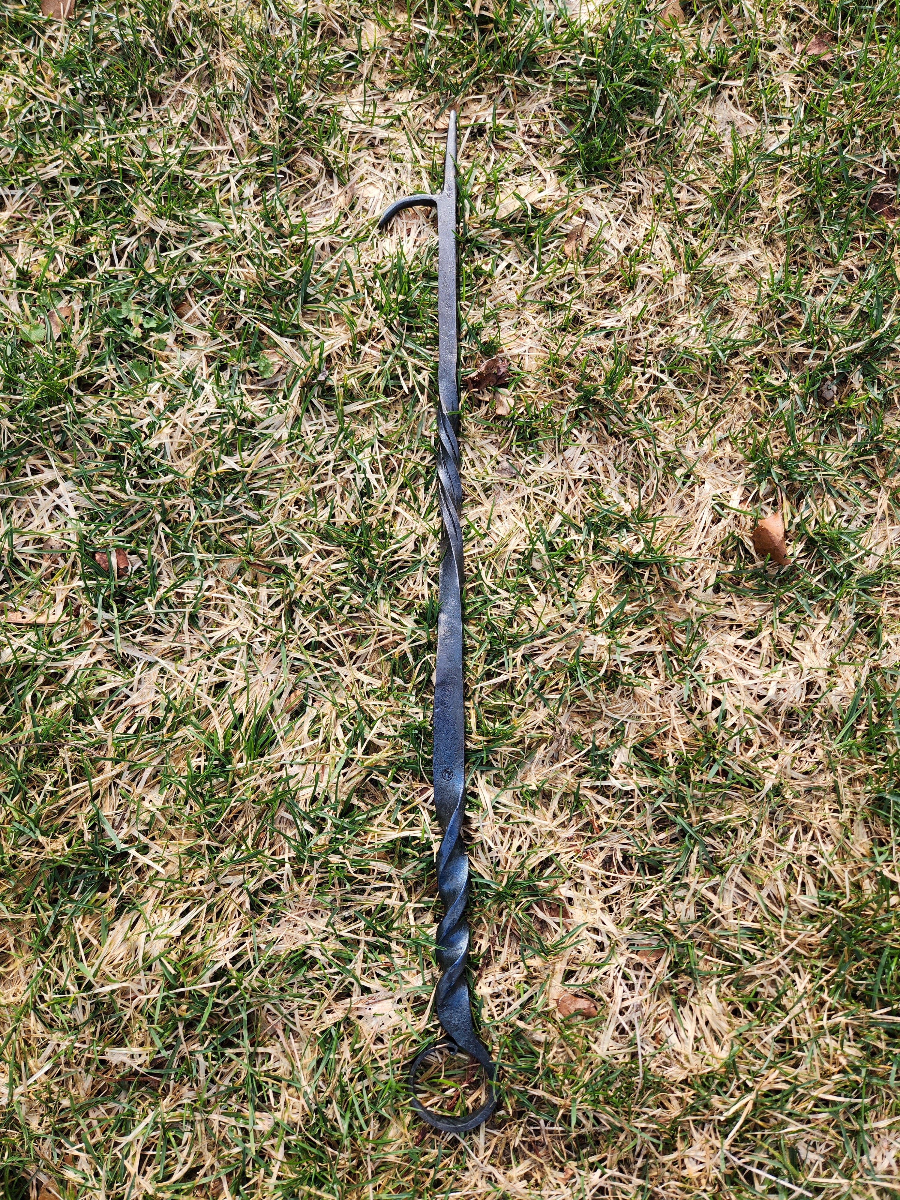 Campfire/fire pit fire poker