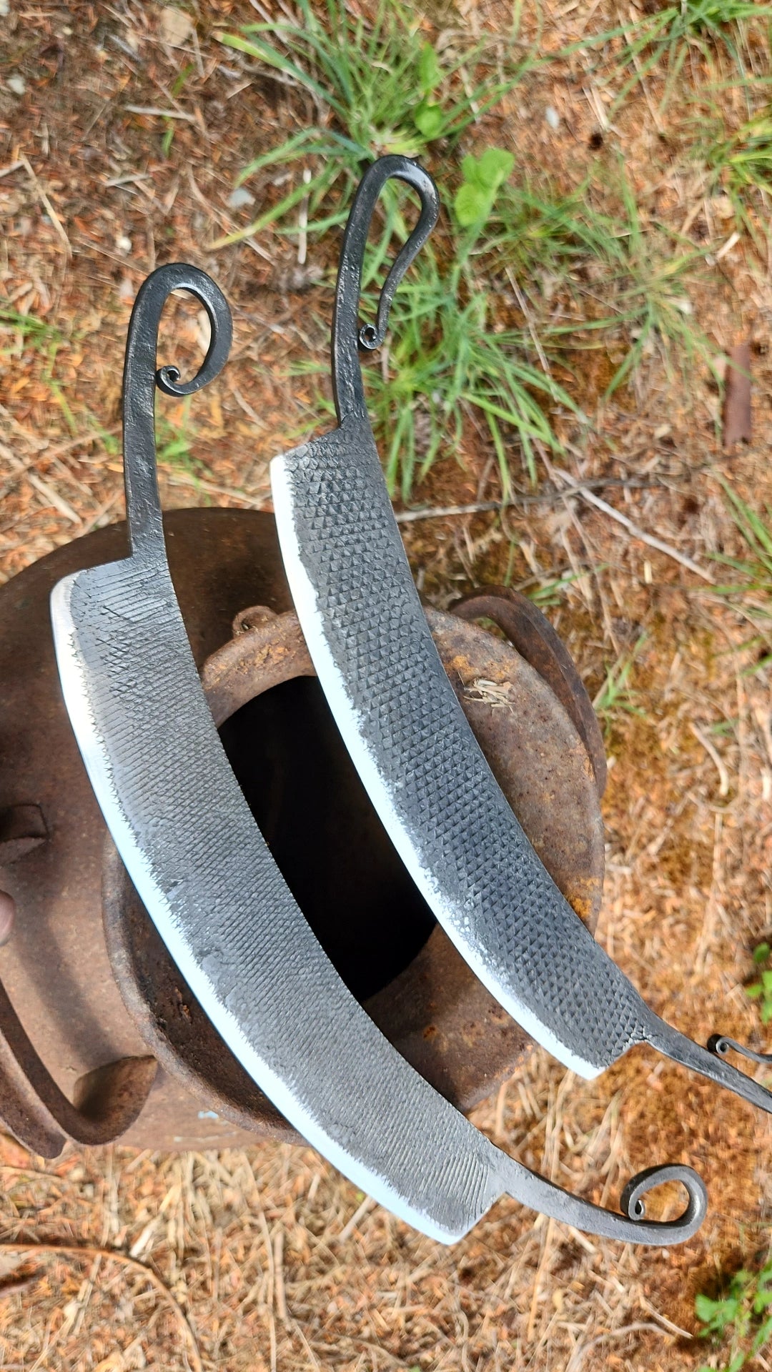 Farrier rasp pizza cutter